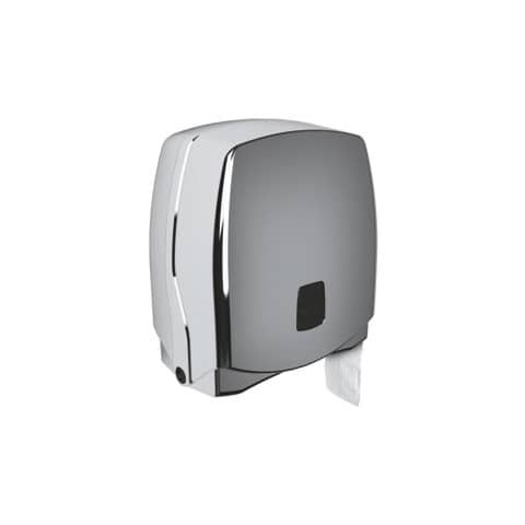 Mini distributore di carta igienica jumbo Hylab  max rotolo 20 cm - argento STE-TO3/SS