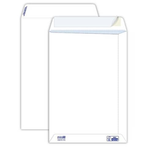 Buste a sacco Pigna Envelopes Competitor Strip 100 g/m 230x330 mm bianco Conf. da 500 buste - 0029534