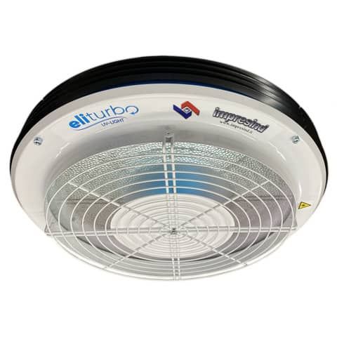 Sanificatore-Miscelatore d&#39;aria con tecnologia UV-C Eliturbo UV-Light grigio - UVL-100