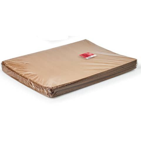 Carta da pacco Rex-Sadoch 100x140 cm 80 g/m Kraft avana - Conf. 50 fogli piegati 50x35 cm - CK50AAVN