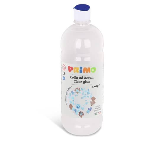 Colla ad acqua Primo trasparente bottiglia 1000 ml con tappo dosatore - 303CA1000
