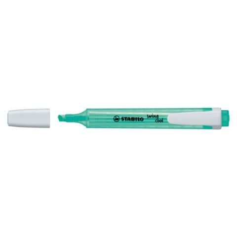 Evidenziatore Stabilo Swing Cool Fluo 1-4 mm - turchese 275/51