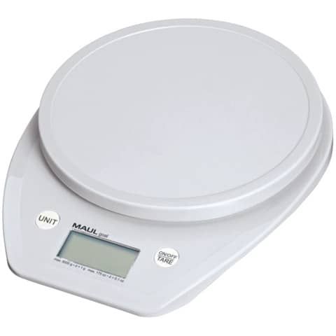 Bilancia pesalettere Maul MAULgoal 5000 g - alimentazione a batterie - bianco - Z770041