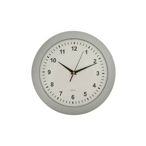 Orologio da parete Methodo Slim - diametro  31,5 cm -  silver V150102