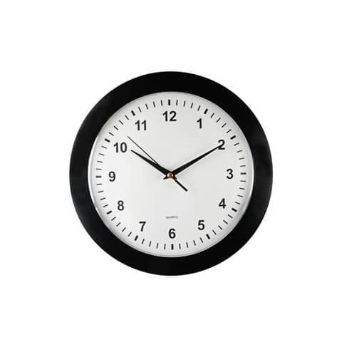Orologio da parete Methodo Slim - diametro  31,5 cm - nero V150103
