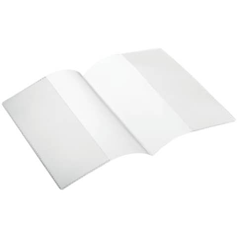 Libretto porta documenti - porta green pass DURABLE 210x148 mm formato A6 - trasparente - Conf. 10 pz. - 2140-19