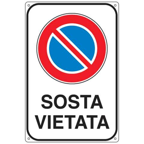 Cartello propriet privata 20x30 cm Cartelli Segnalatori &#39;&#39;Sosta vietata&#39;&#39; 5624K