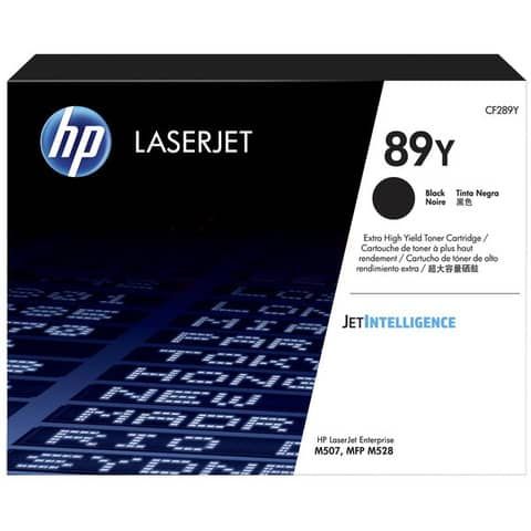 Toner HP 89Y nero  CF289Y