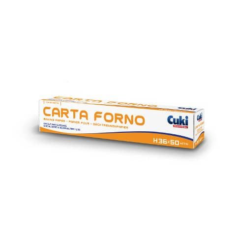 Rotolo di carta forno con astuccio Cuki Professional 400 mm x 50 m 4540050