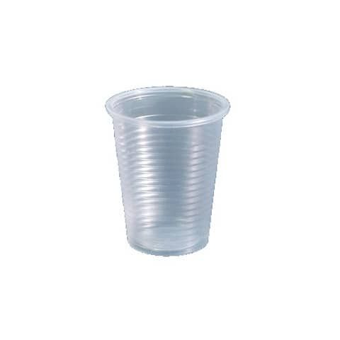 Bicchiere trasparente in PLA bio imbustati sing. -  70 mm - conf. 750 pz - Special Pack IlipBio 200ml/200cc -