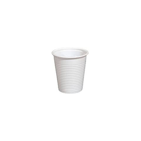 Bicchiere in PP - 1,9 gr - 170 ml/160 cc -  70 mm - conf. 100 pz FlexiCup bianco 61738
