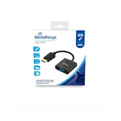 Convertitore da DisplayPort? a SVGA, presa VGA/spina DP - 15 cm Media Range nero - MRCS173