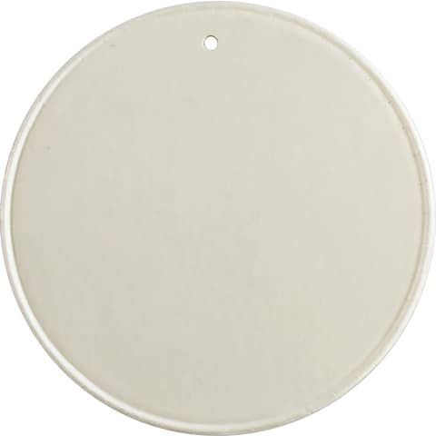 Coperchi bianchi 3 oz (58xH.10 mm) Dopla Professional per bicchieri in carta+PE conf. 50 pz - 28102