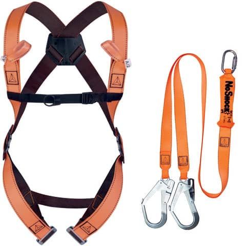 Kit anticaduta pronto all&#39;uso Delta Plus arancio ELARA280V2