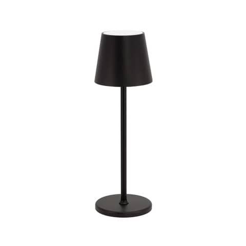 Lampada da tavolo FELINE Securit nero  LP-FE-BL