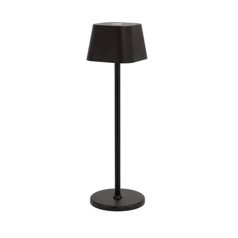 Lampada da tavolo GEORGINA Securit nero  LP-GE-BL