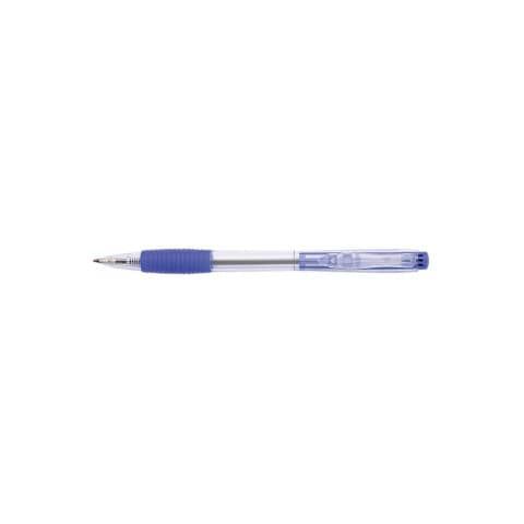 Penna a sfera a scatto ricaricabile Office Products punta 0,7 mm - blu conf. 50 pz - 17015611-01