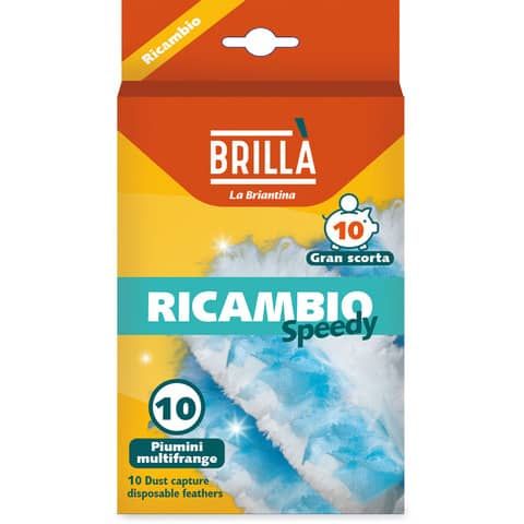 Ricarica piumini catturapolvere Speedy Brill in conf. da 10 pezzi RIC02523A