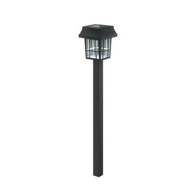 Lampioncino LED in plastica con pannello solare e sensore crepuscolare Aigostar luce fredda - lanterna - B10201J9S