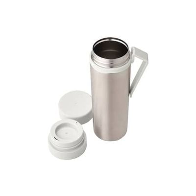 Borraccia termica Brabantia Make &amp; Take in acciaio inox - capacit 0,5 L - light grey - 228667