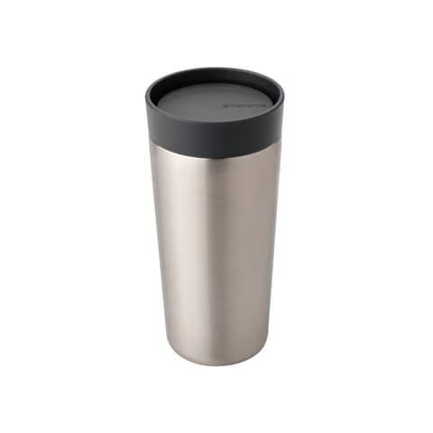 Bicchiere termico Brabantia Make &amp; Take capacit 0,36 L - dark grey - 228681