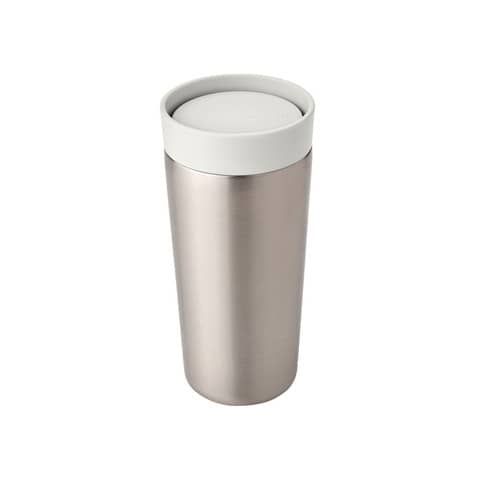 Bicchiere termico Brabantia Make &amp; Take capacit 0,36 L - light grey - 228704