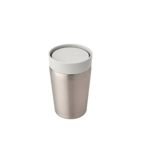 Bicchiere termico Brabantia Make &amp; Take capacit 0,2 L - light grey - 228742