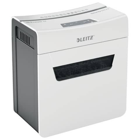Distruggidocumenti manuale Leitz IQ P4 Protect 6X - 10 L - bianco - 80900000