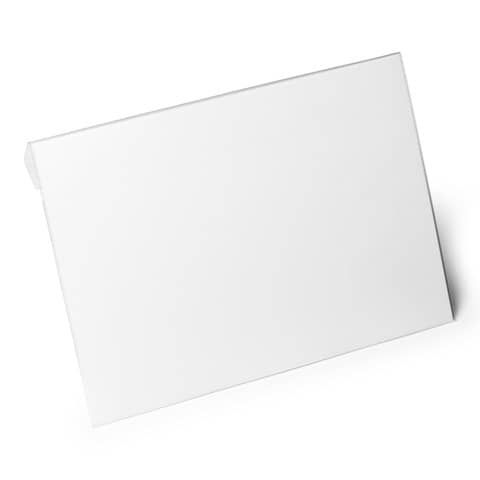 Buste orizzontali per identificazione Durable Hard Cover con aletta A4 (297x210 mm) conf. 10 pz - 1163-19