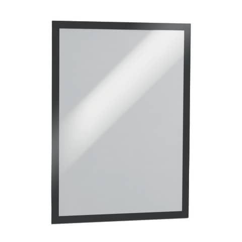 Cornice espositiva Durable DURAFRAME formato A3 nero in conf. 6 pz - 4883-01