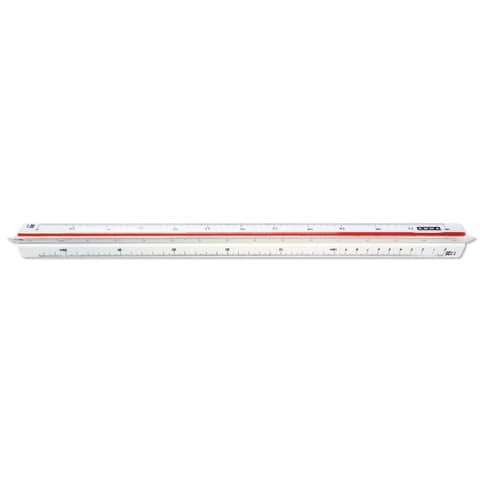 Scalimetro 30 cm uso arredamento 1:20 - 25 - 50 - 75 - 100 - 125 Arda - 110