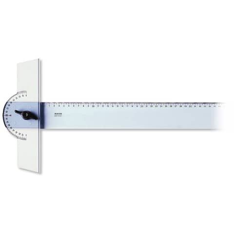 Riga a &#39;&#39;t&#39;&#39; 60 cm Arda Uni in plastica con testa graduata 32160