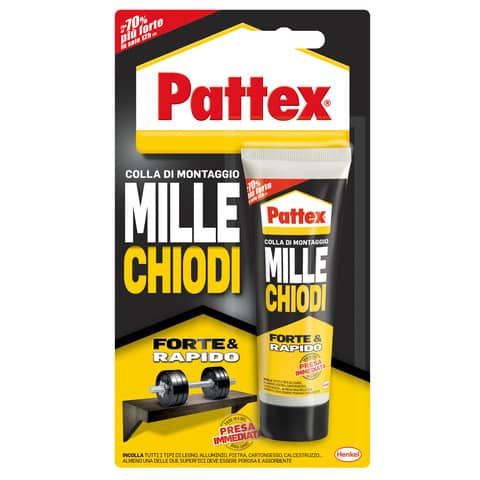 Adesivo acrilico Pattex Millechiodi Forte&amp;Rapido 100g - 1947976