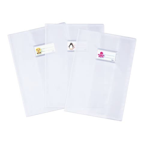 Coprimaxi Favorit C70E A4 con etichetta trasparente in PVS neutro - spessore 170 m - 100500990