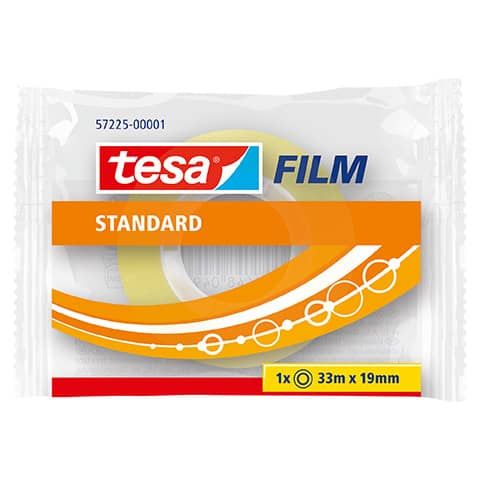 Nastro adesivo Tesafilm standard trasparente 19 mm x 33 m - 57225-00001-01