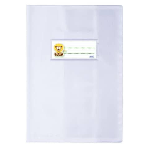 Copriquaderno A5 in PVC trasparente Favorit Kristal spessore 250 ?m conf. 20 pz - 100500873