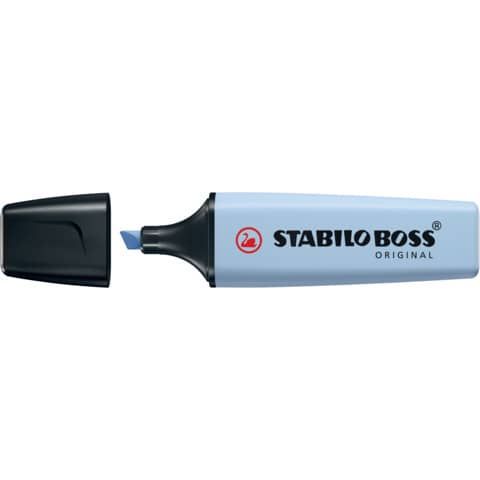 Evidenziatori Stabilo Boss Original Pastel azzurrro ghiaccio 70/111