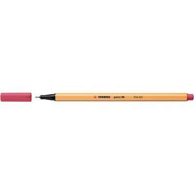 Fineliner Stabilo Point 88 0,4 mm rosso fragola 88/49