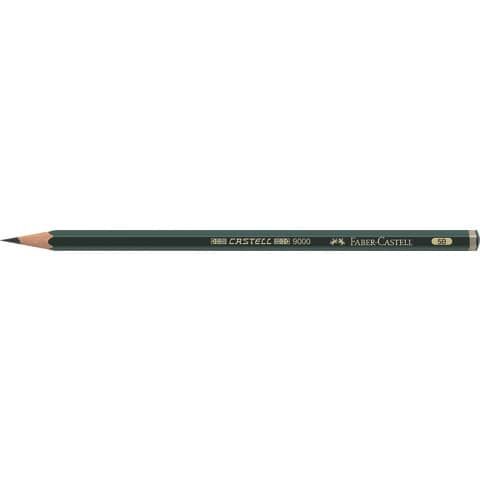 Matita di grafite Faber-Castell CASTELL 9000 5B - 119005
