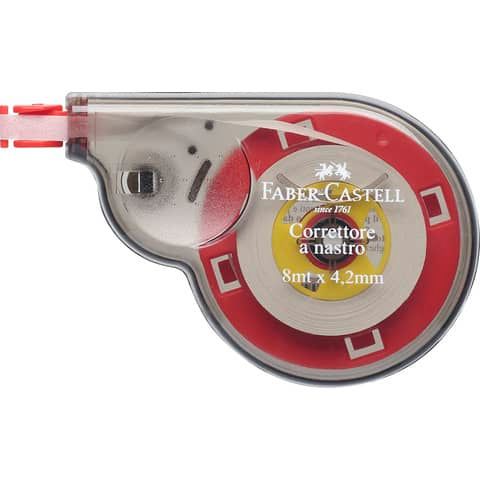 Correttore a nastro Faber Castell 4,2 mm x 8 mt - 387072