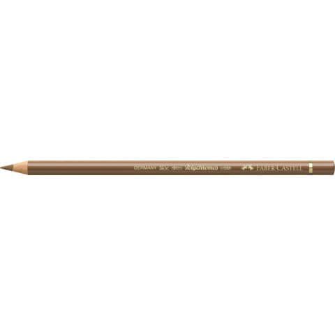 Matite colorate permanenti Faber Castell Polychromos mina 3,8 mm conf. 6 pezzi Faber-Castell terra d&#39;Umbria naturale -