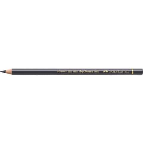 Matite colorate permanenti Faber Castell Polychromos mina 3,8 mm conf. 6 pezzi - verde caldo IV - 110275