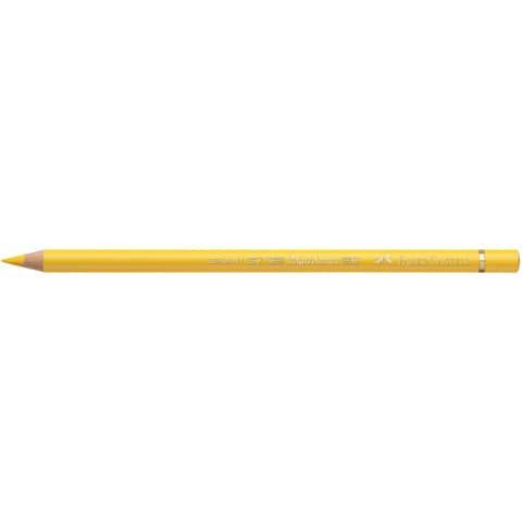 Matite colorate permanenti Faber Castell Polychromos mina 3,8 mm conf. 6 pezzi - giallo cadmio - 110107