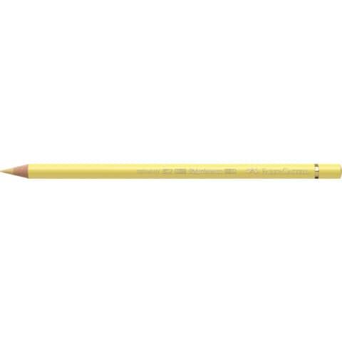 Matite colorate permanenti Faber Castell Polychromos mina 3,8 mm conf. 6 pezzi - giallo paglierino - 110102