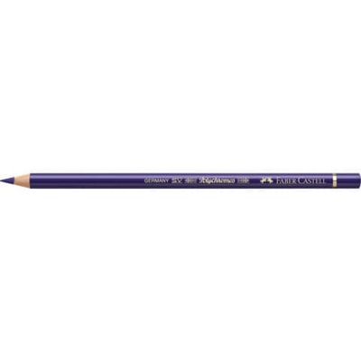 Matite colorate permanenti Faber Castell Polychromos mina 3,8 mm conf. 6 pezzi Faber-Castell malva - 110249