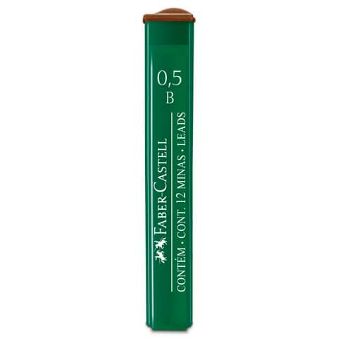 Mine Faber Castell Poly 0,5 mm B conf. 12 pezzi - 521501