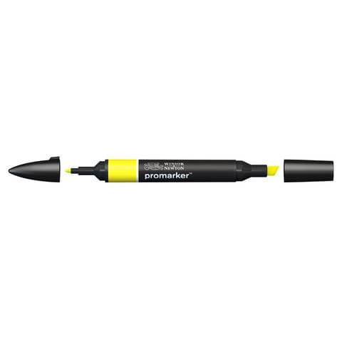Pennarelli doppia punta Winsor&amp;Newton giallo - 0203173