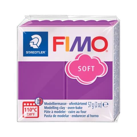 Pasta modellabile Staedtler FIMO soft 57 g porpora - 8020-61