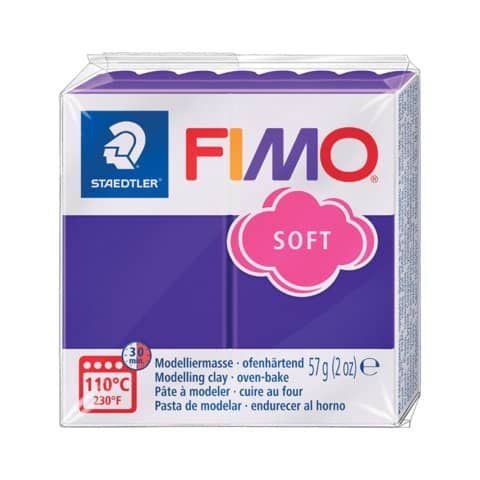 Pasta modellabile Staedtler FIMO soft 57 g prugna - 8020-63