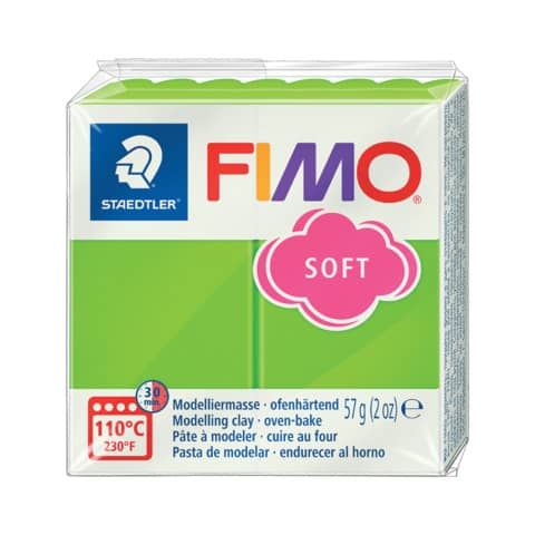 Pasta modellabile Staedtler FIMO soft 57 g verde mela - 8020-50